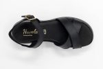 Flatforms Melissa top Χειροποίητα δερμάτινα flatforms με αντιολισθητική σόλα