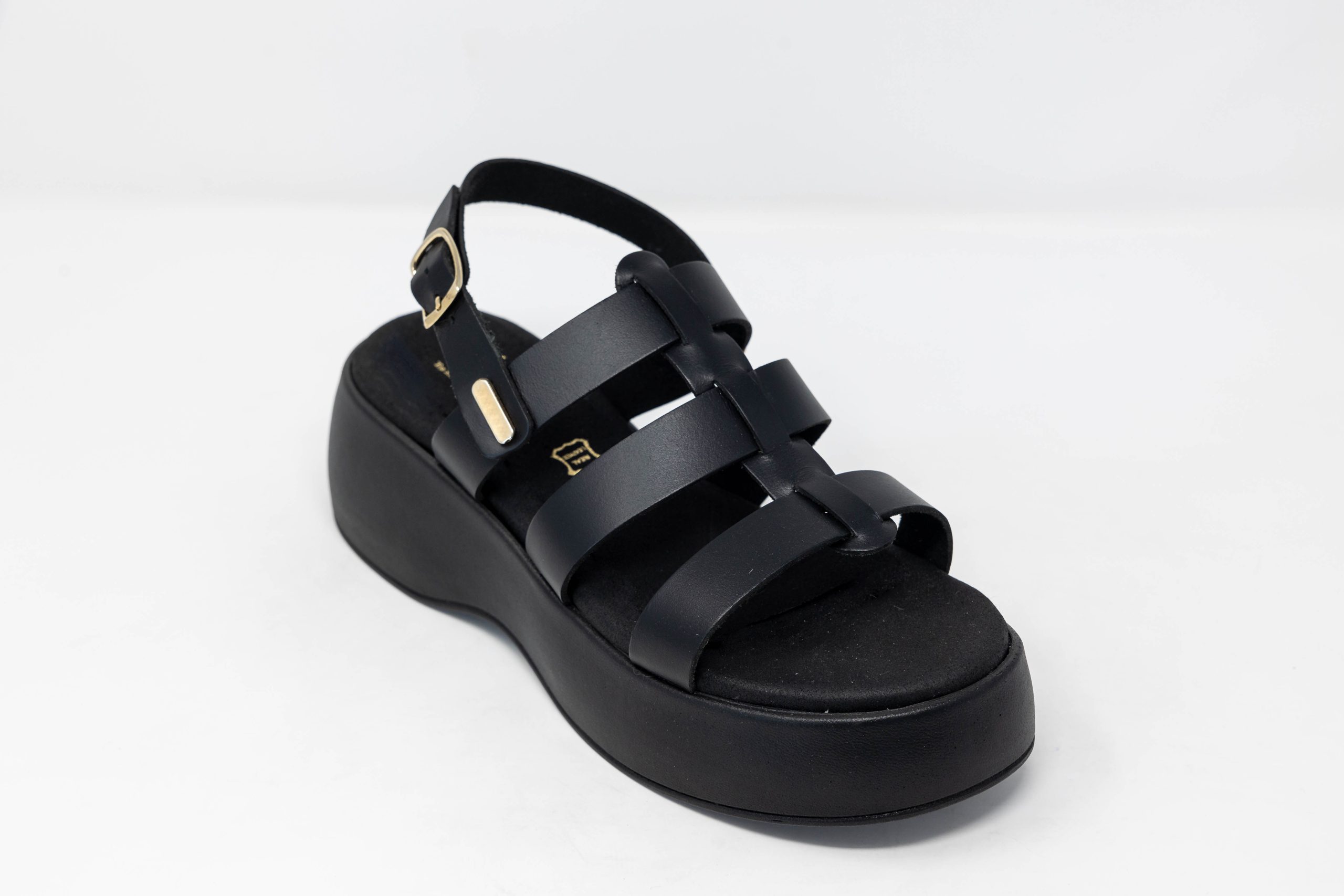 Flatforms Victoria Flatforms Victoria , Γυναικεία μαύρα gladiator flatforms