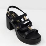 Heels Dido, Γυναικεία αρχαιοελληνικά πέδιλα με χρυσά διακοσμητικά