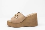 Mules Coralia side, Γυναικεία σανδάλια ,Coralia με λεπτομέρειες πλεξίματος,Άνετα καλοκαιρινά σανδάλια για γυναικες