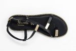 Sandal Nefertiti top, σανδαλια μαυρα, σανδάλια με λουρακι